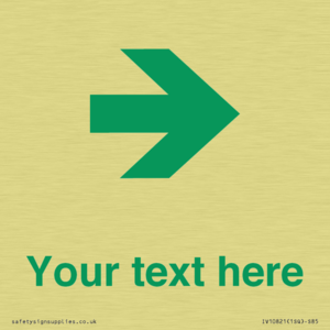 Custom Safe Condition inverse: Green right arrow